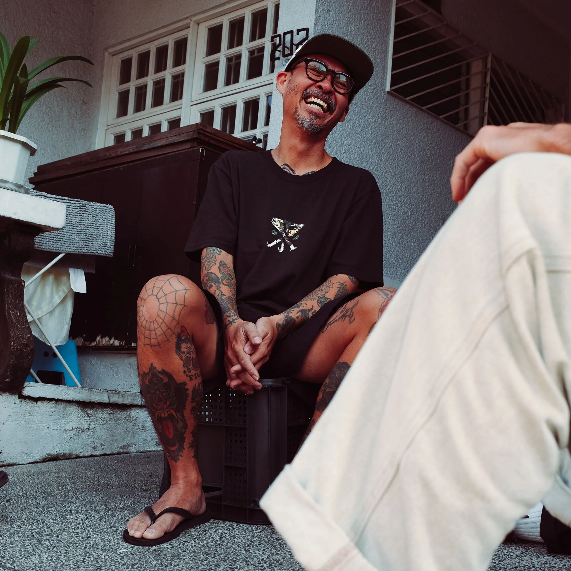 Augs Safe Camp Premium Tee - Washed Black sold by Roark product image thumbnail 2