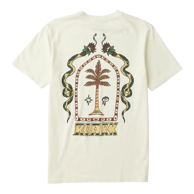 Augs Palm Premium Tee - Off White made by Roark