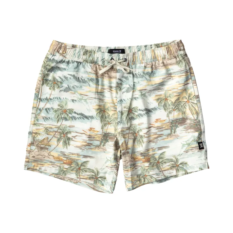 Shorey 16" Trunks - Unbleached made by Roark