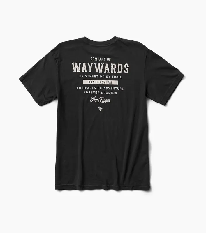 Waywards Premium Tee - Black made by Roark