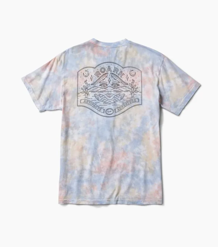 Oasis Illusions Premium Tee - Faded Pink made by Roark