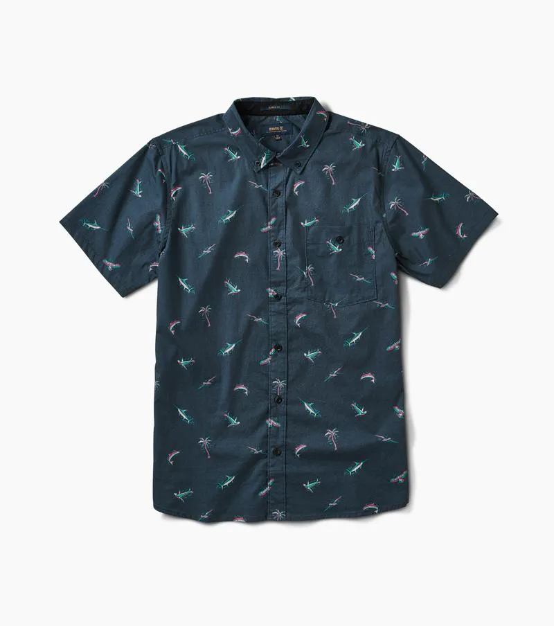 Mariner Button Up Shirt - Navy sold by Roark