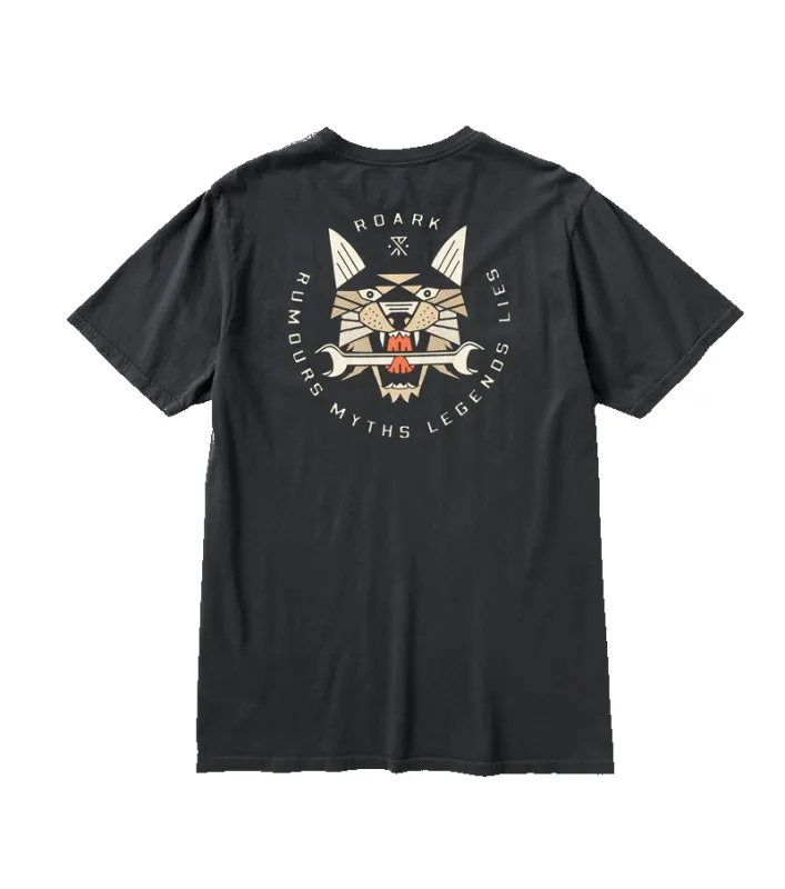Lynx Premium Tee - Black made by Roark