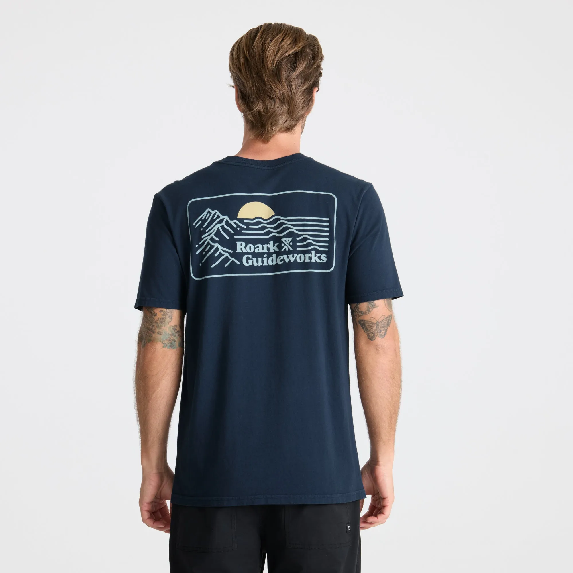Earth & Sea Premium Tee - Navy sold by Roark product image thumbnail 4