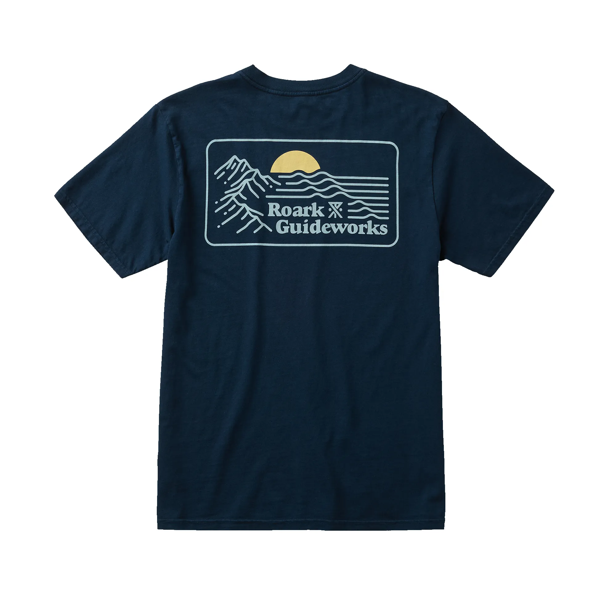 Earth & Sea Premium Tee - Navy sold by Roark