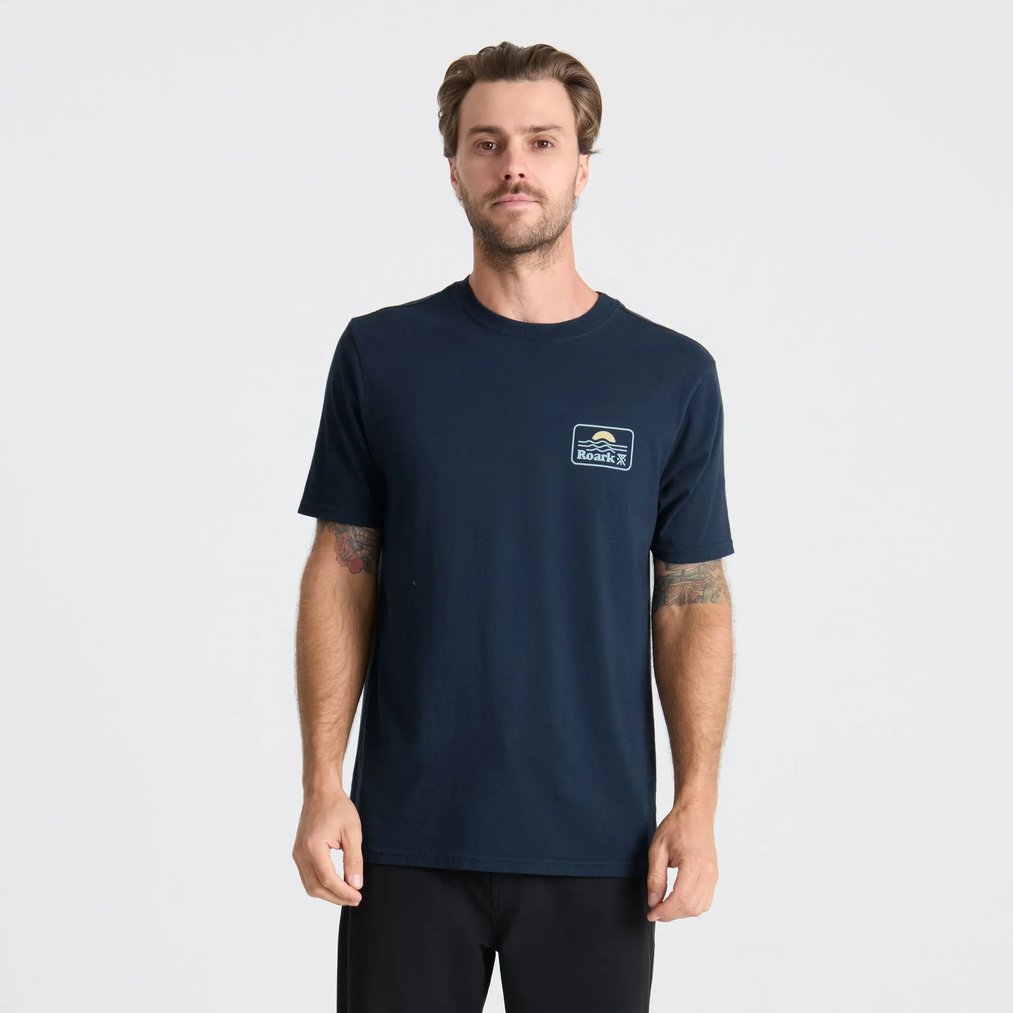 Earth & Sea Premium Tee - Navy sold by Roark product image thumbnail 2