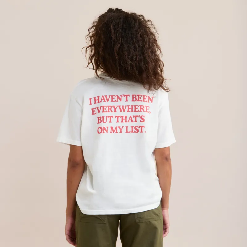 Everywhere Premium Tee - Off White made by Roark