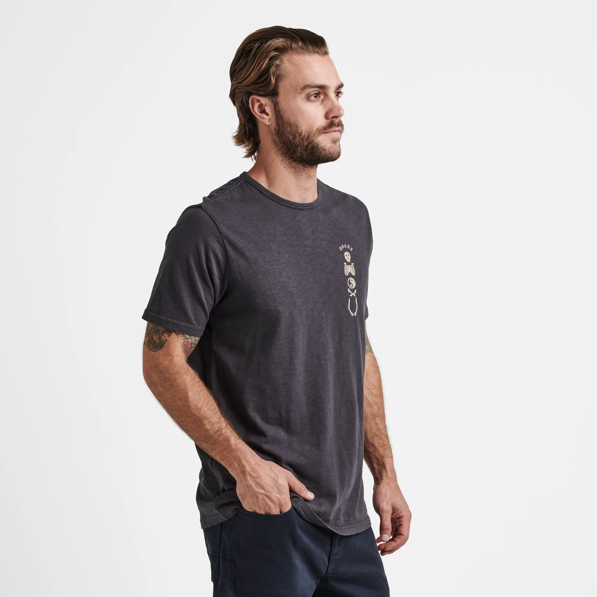 Bones Premium Tee - Black Kampai sold by Roark product image thumbnail 4