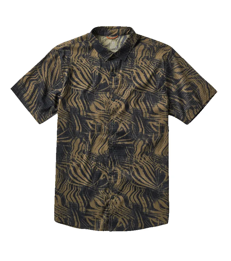 Bless Up Breathable Stretch Shirt - Military sold by Roark