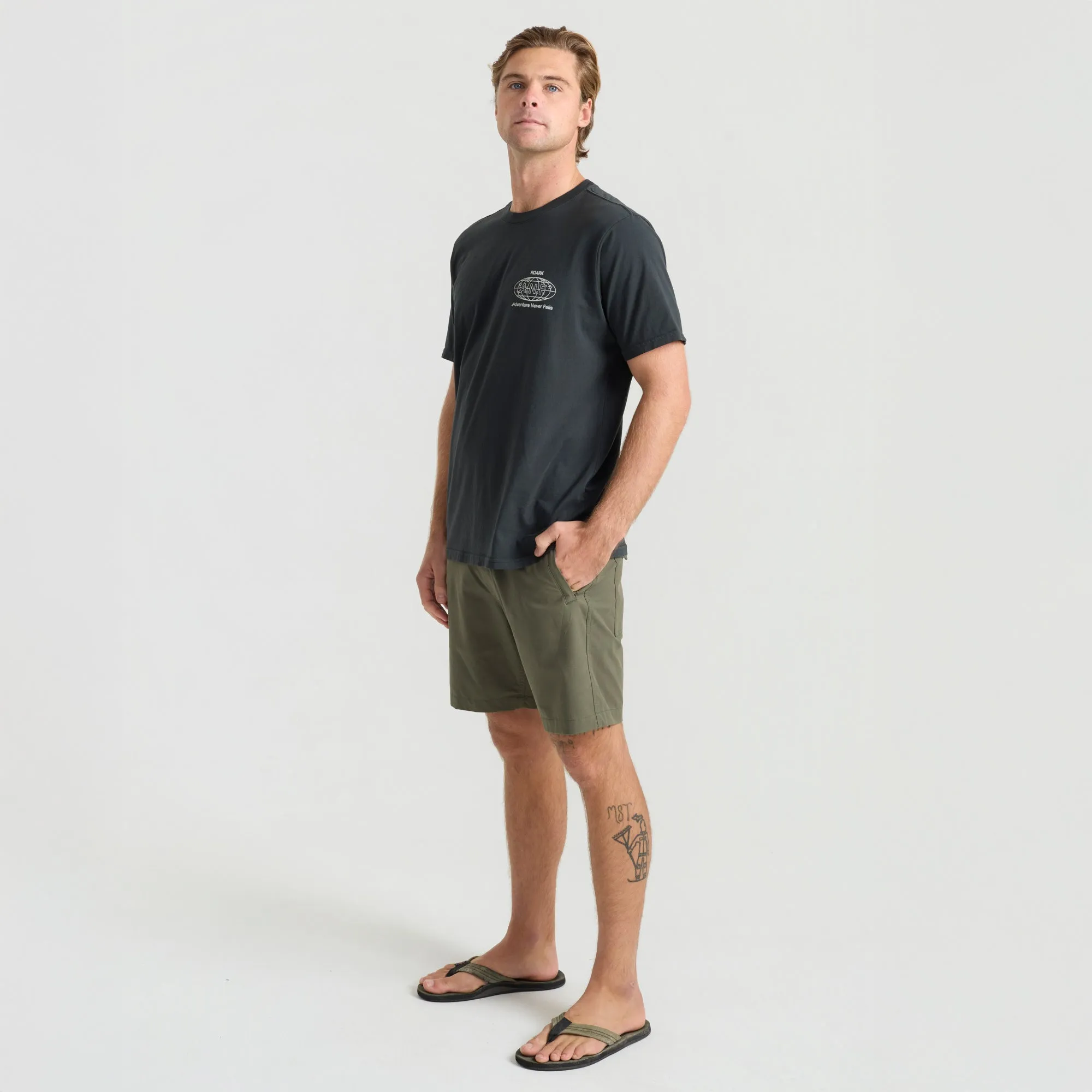 ANF Premium Tee - Washed Black sold by Roark product image thumbnail 4