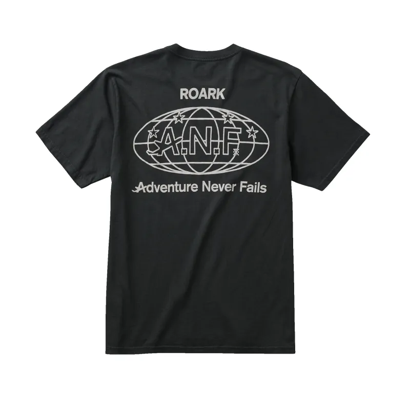 ANF Premium Tee - Washed Black made by Roark