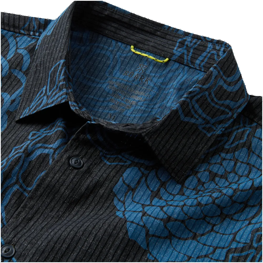 Bless Up Breathable Stretch Shirt - Dark Navy sold by Roark product image thumbnail 3