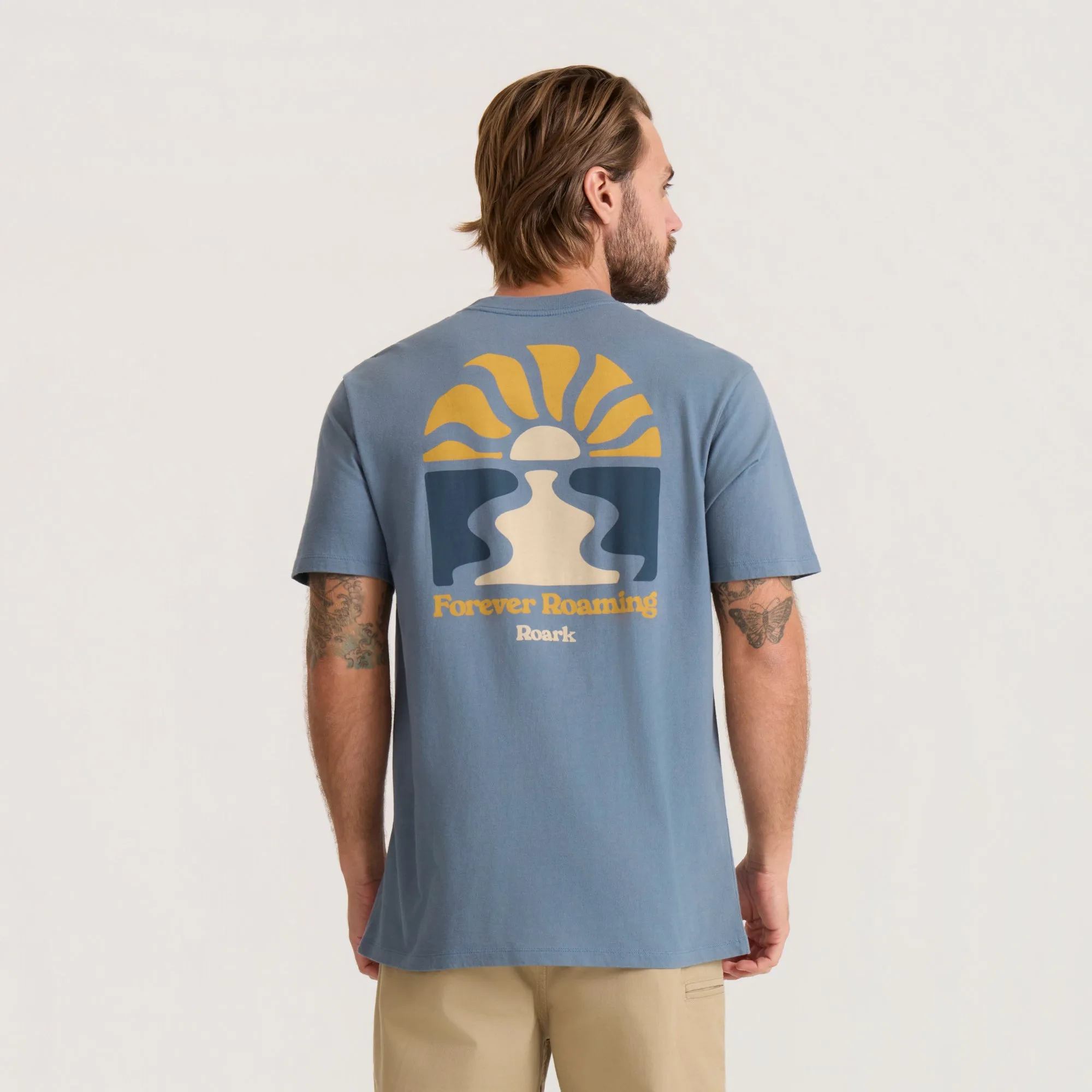Roaming Premium Tee - Slate sold by Roark product image thumbnail 4