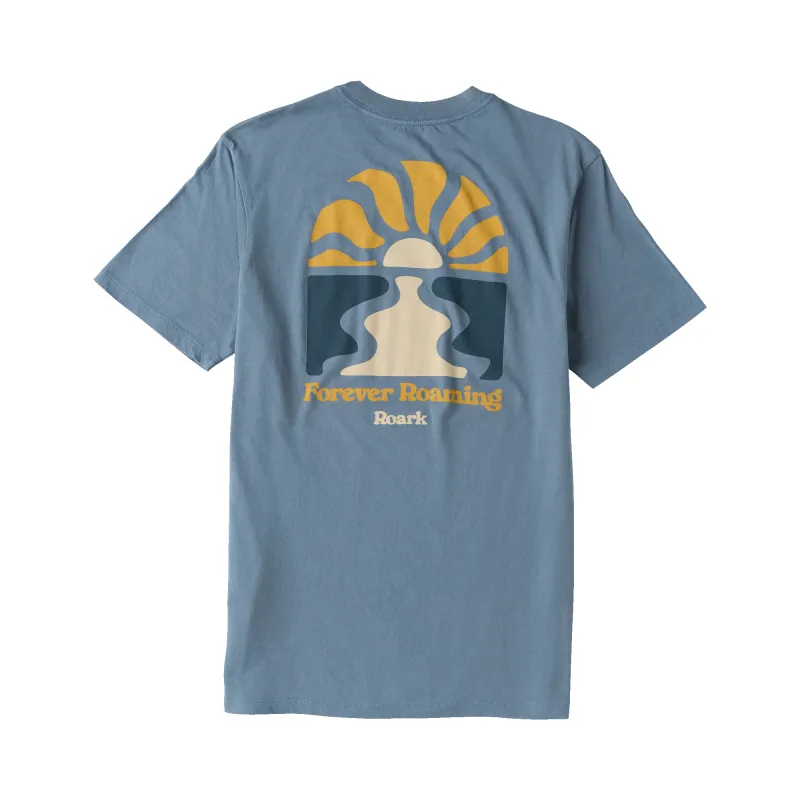 Roaming Premium Tee - Slate made by Roark