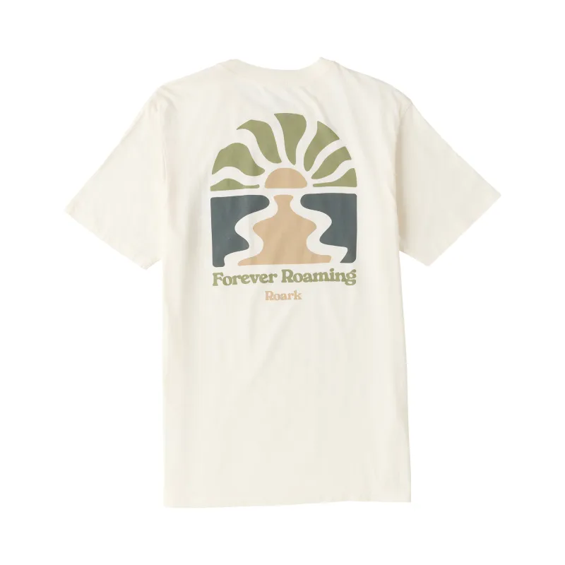 Roaming Premium Tee - Off White made by Roark