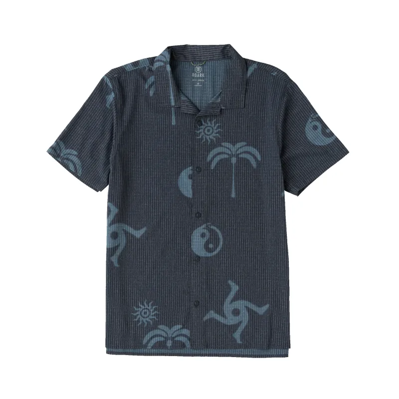 Bless Up Trail Button Up Shirt - Ebony made by Roark