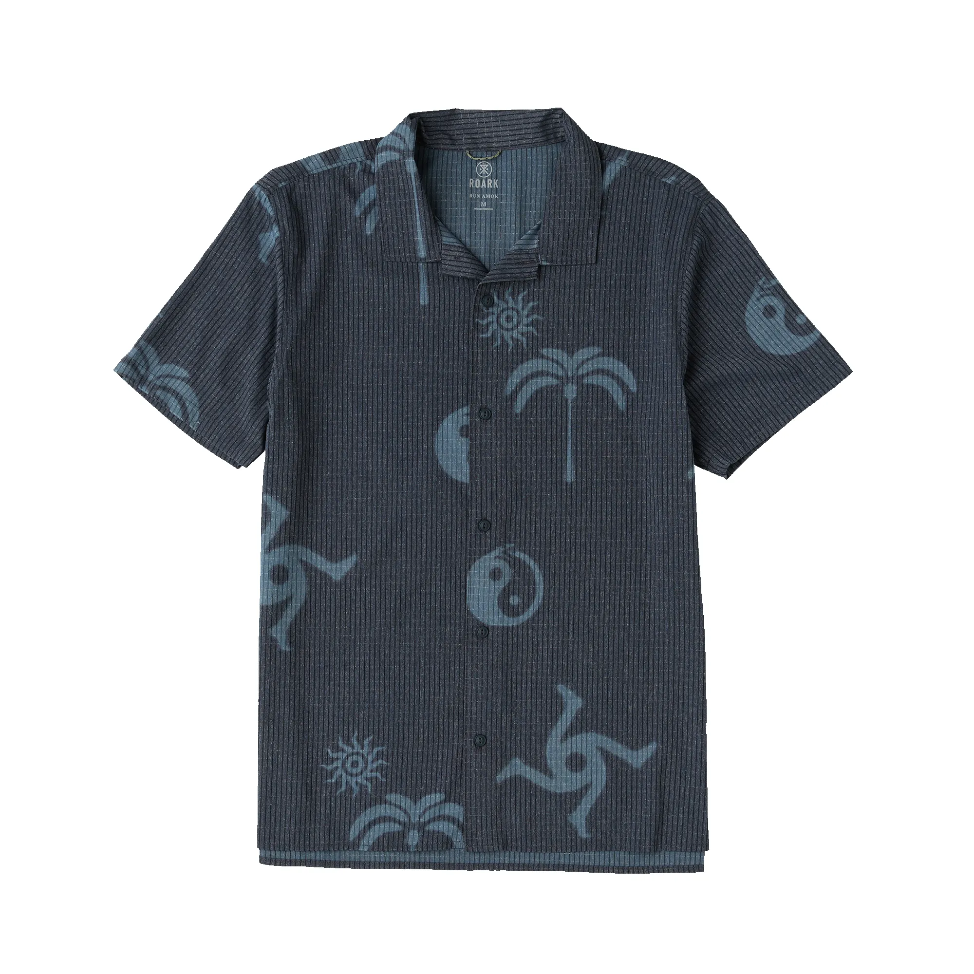 Bless Up Trail Button Up Shirt - Ebony sold by Roark