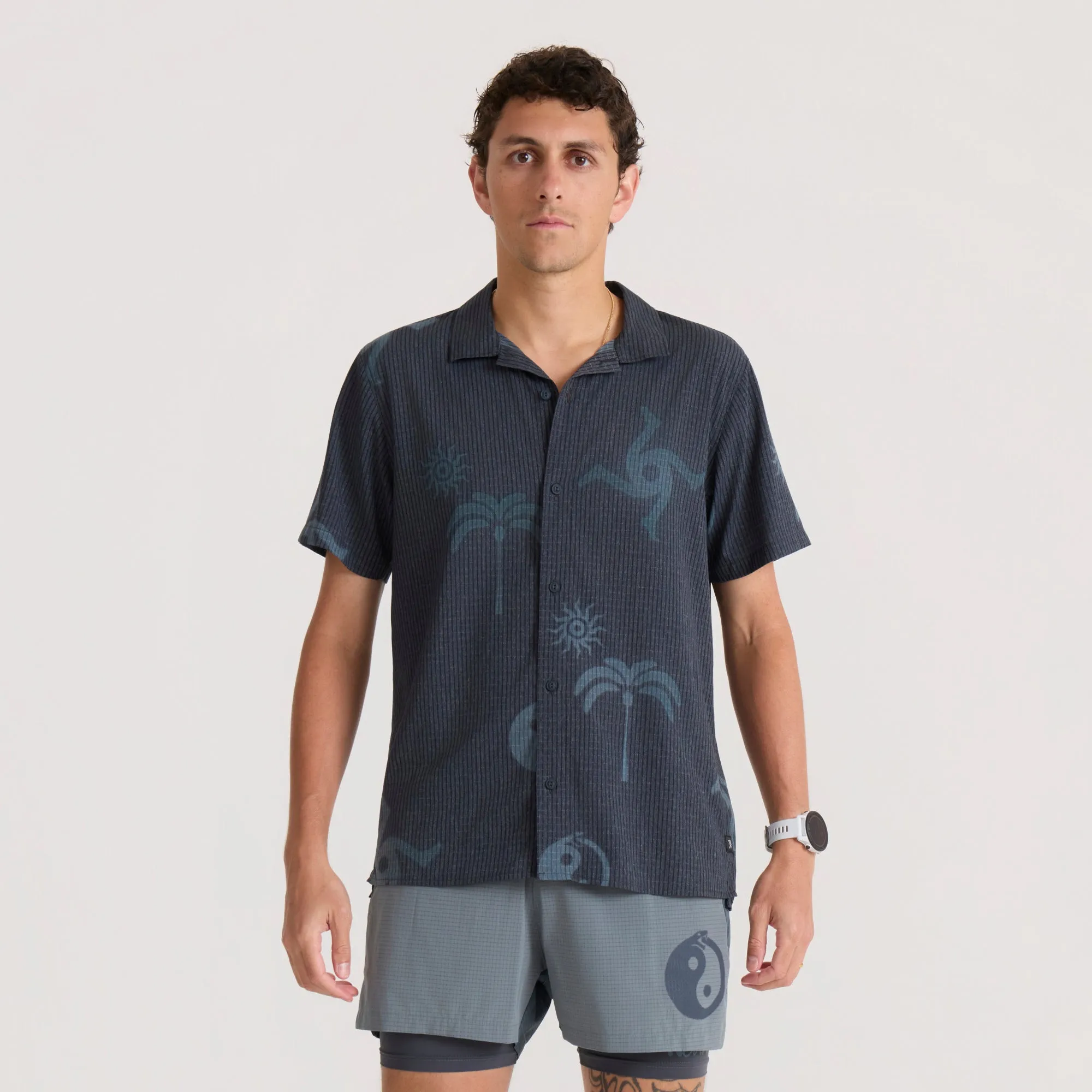 Bless Up Trail Button Up Shirt - Ebony sold by Roark product image thumbnail 2