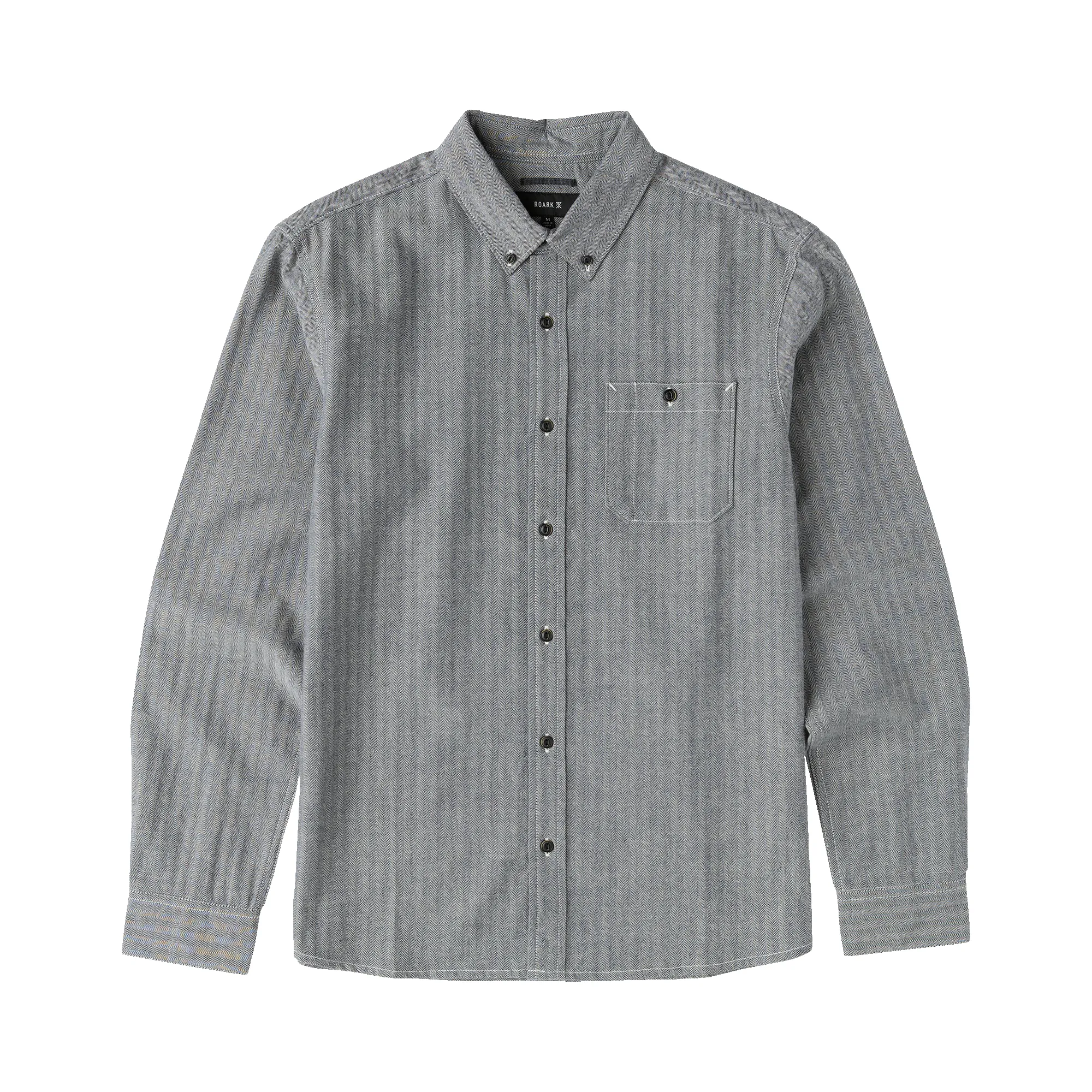 Scholar Chambray Button Up Shirt - Indigo sold by Roark