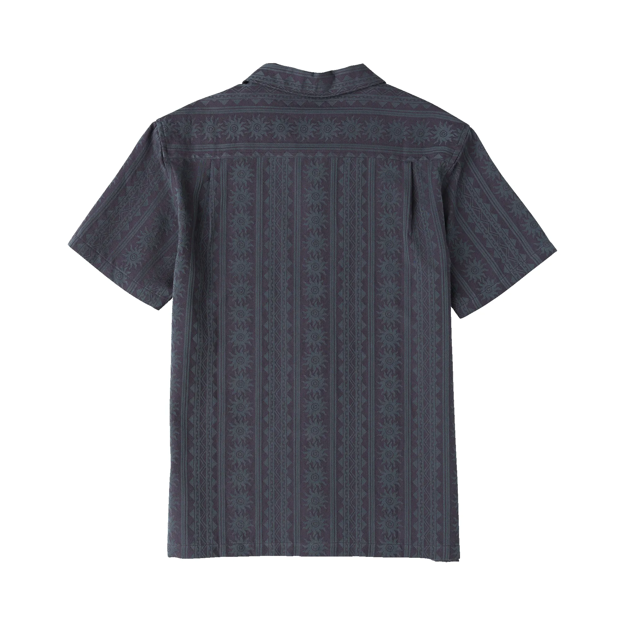 Gonzo Short Sleeve Button Up Shirt - Ebony sold by Roark product image thumbnail 5
