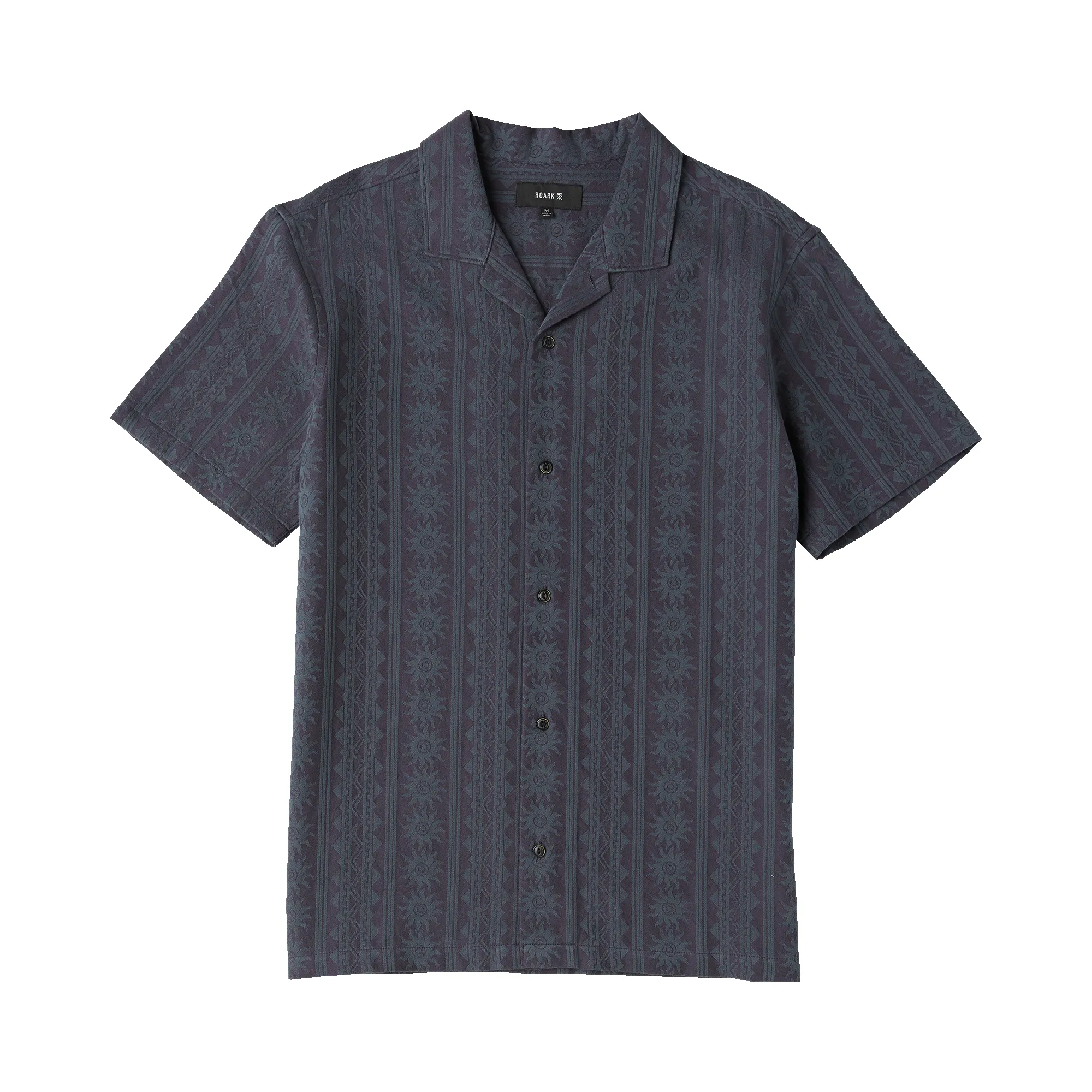Gonzo Short Sleeve Button Up Shirt - Ebony sold by Roark