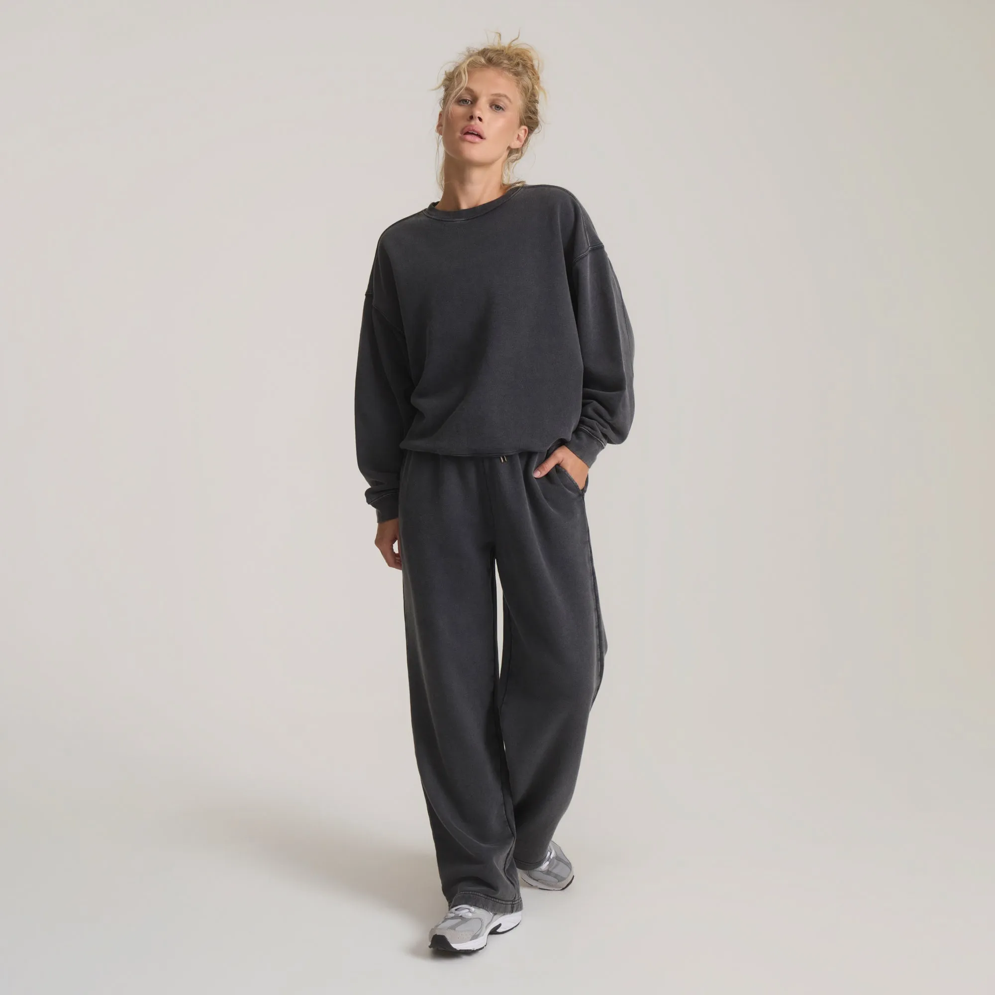 Made To Fade Fleece Hoodie - Vintage Black sold by Roark product image thumbnail 4
