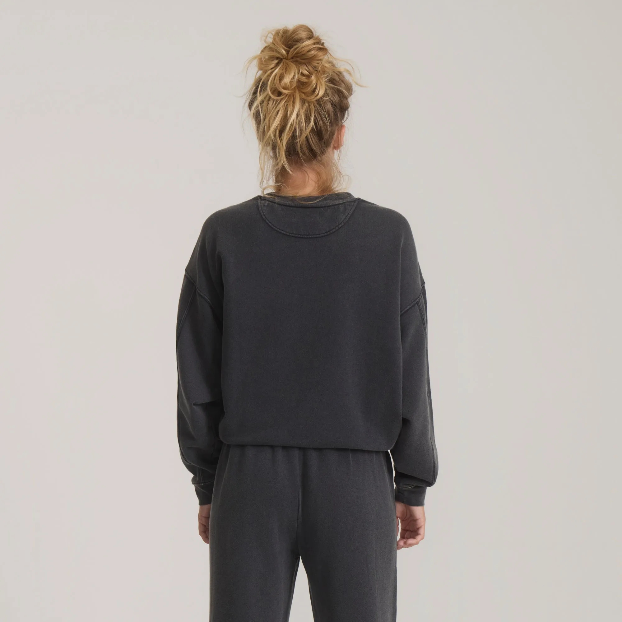 Made To Fade Fleece Hoodie - Vintage Black sold by Roark product image thumbnail 3