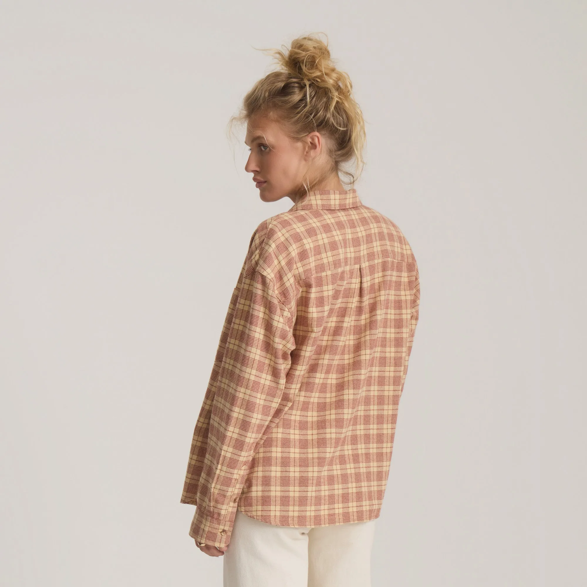 Amberley Light Long Sleeve Flannel - Cherrywood sold by Roark product image thumbnail 3