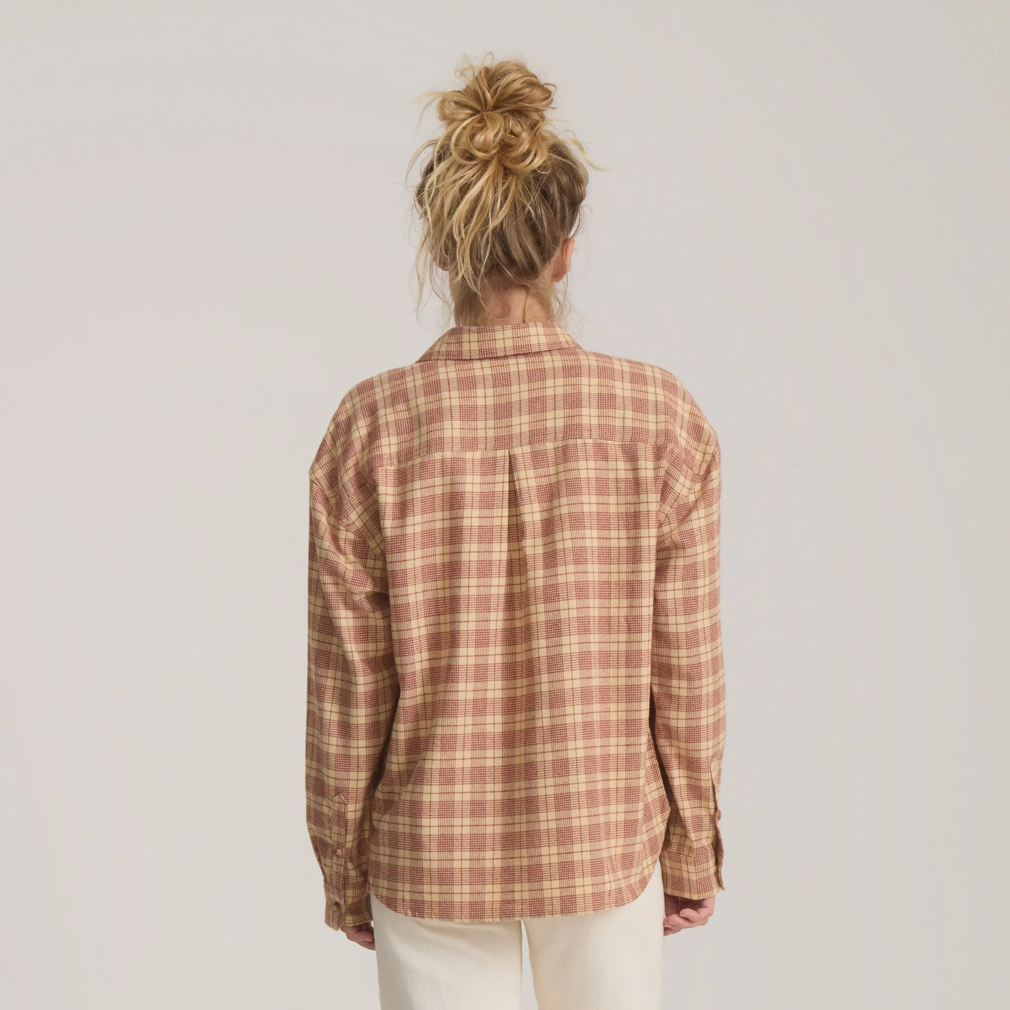 Amberley Light Long Sleeve Flannel - Cherrywood sold by Roark product image thumbnail 2