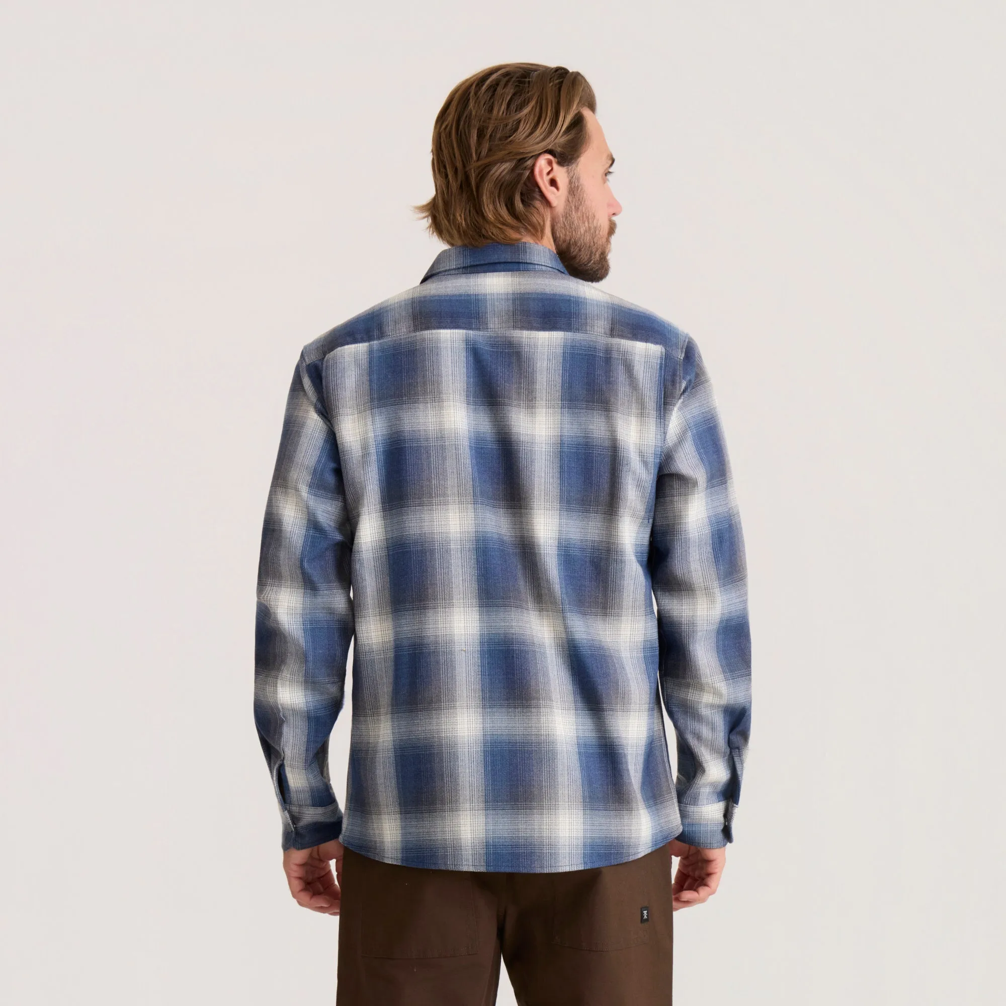 Diablo Long Sleeve Flannel - Slate sold by Roark product image thumbnail 3
