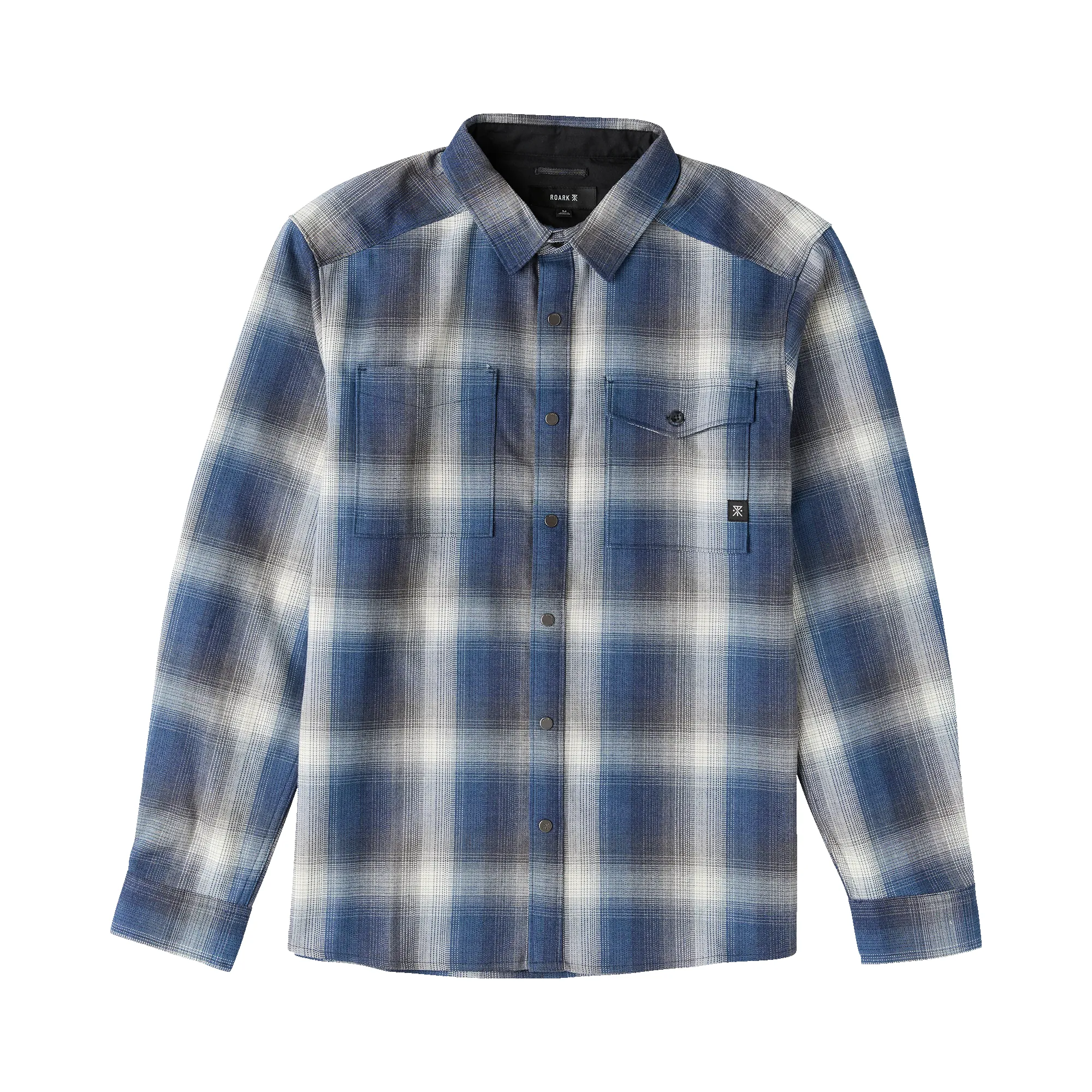 Diablo Long Sleeve Flannel - Slate sold by Roark