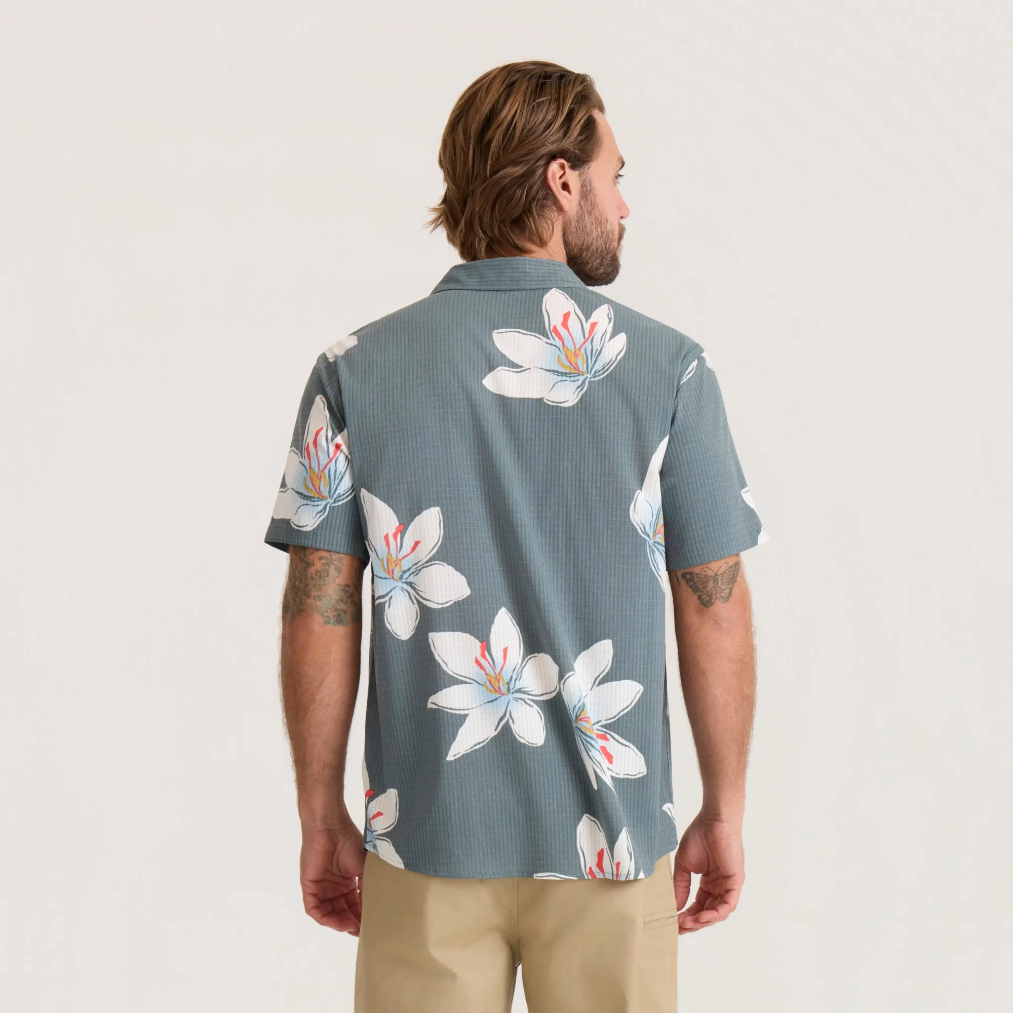 Bless Up Breathable Stretch Shirt - Slate Green sold by Roark product image thumbnail 3
