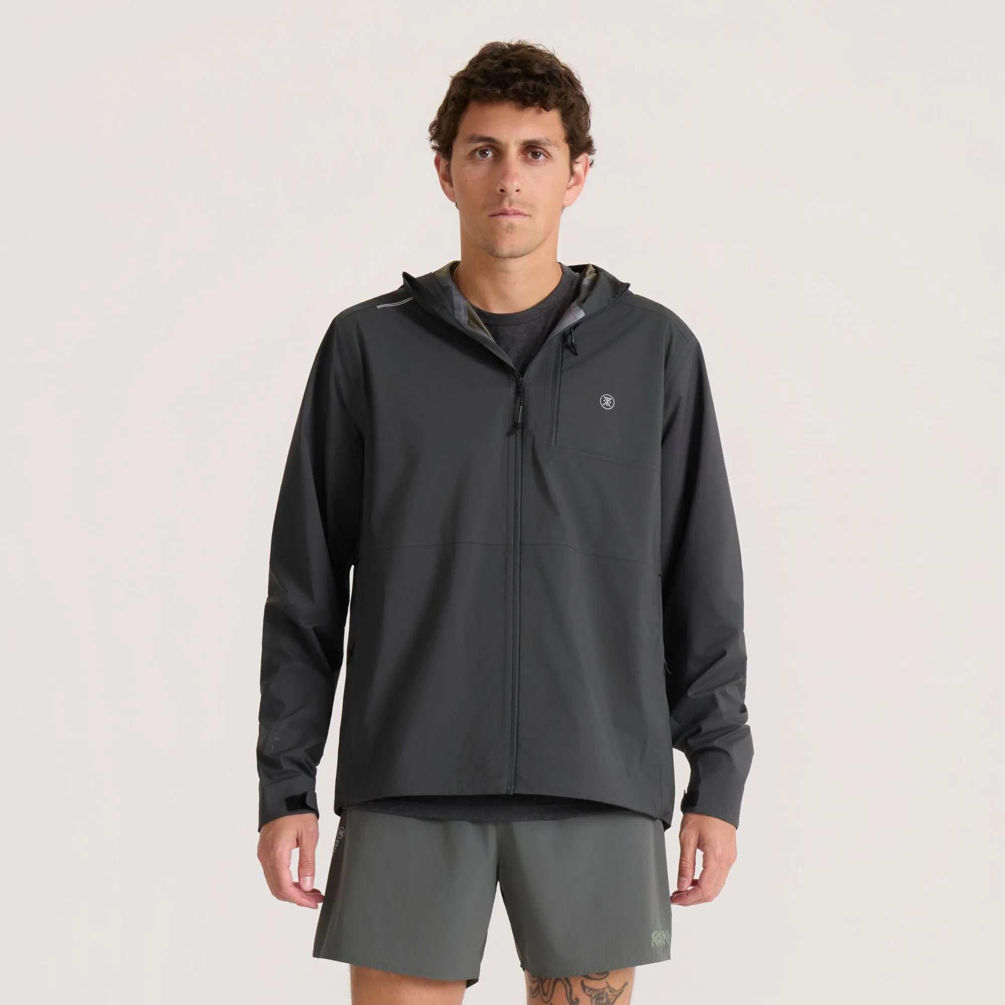Shield Rain Jacket - Onyx sold by Roark product image thumbnail 2