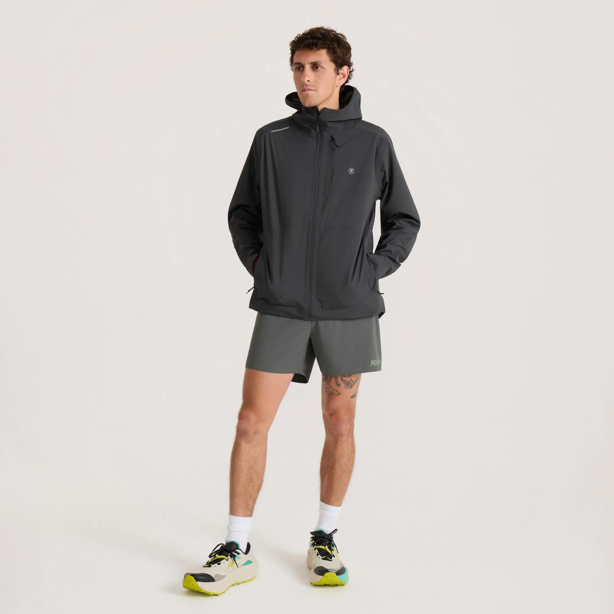 Shield Rain Jacket - Onyx sold by Roark product image thumbnail 4