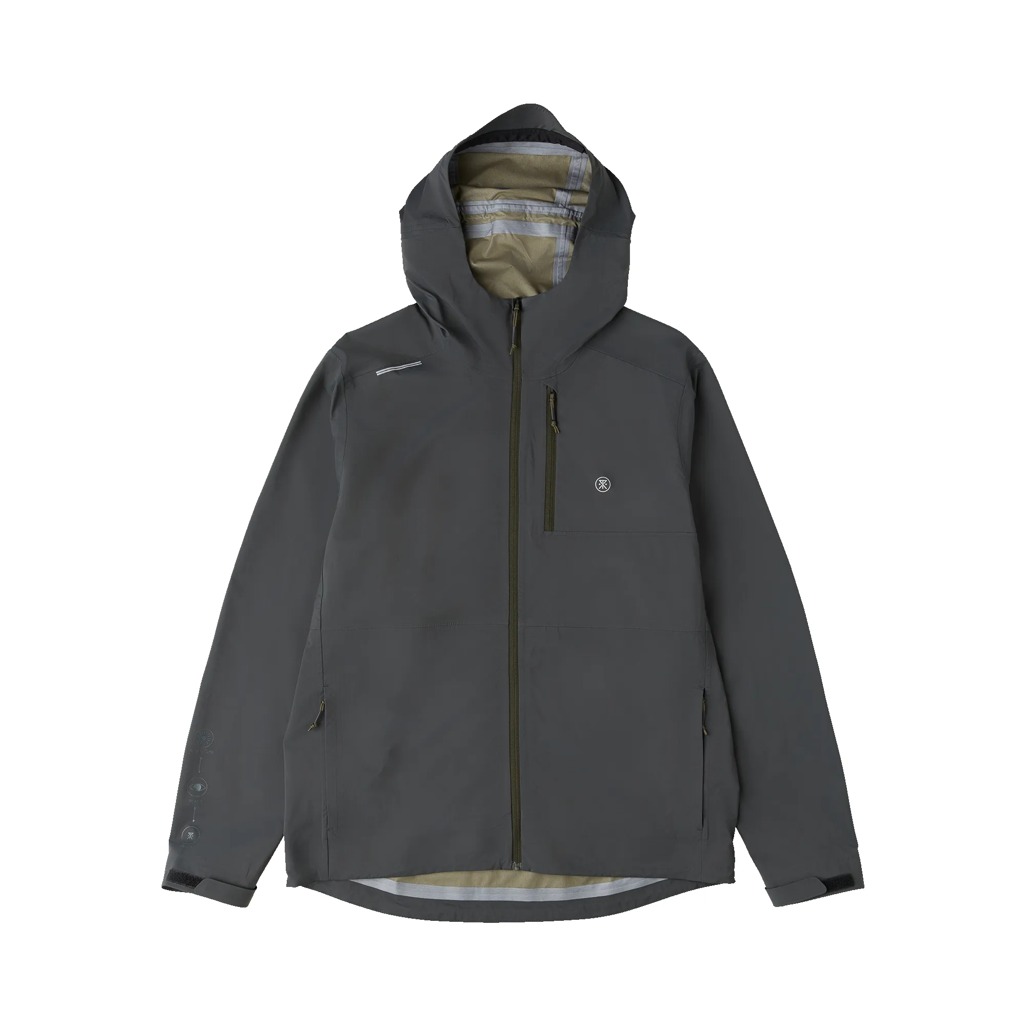 Shield Rain Jacket - Onyx sold by Roark