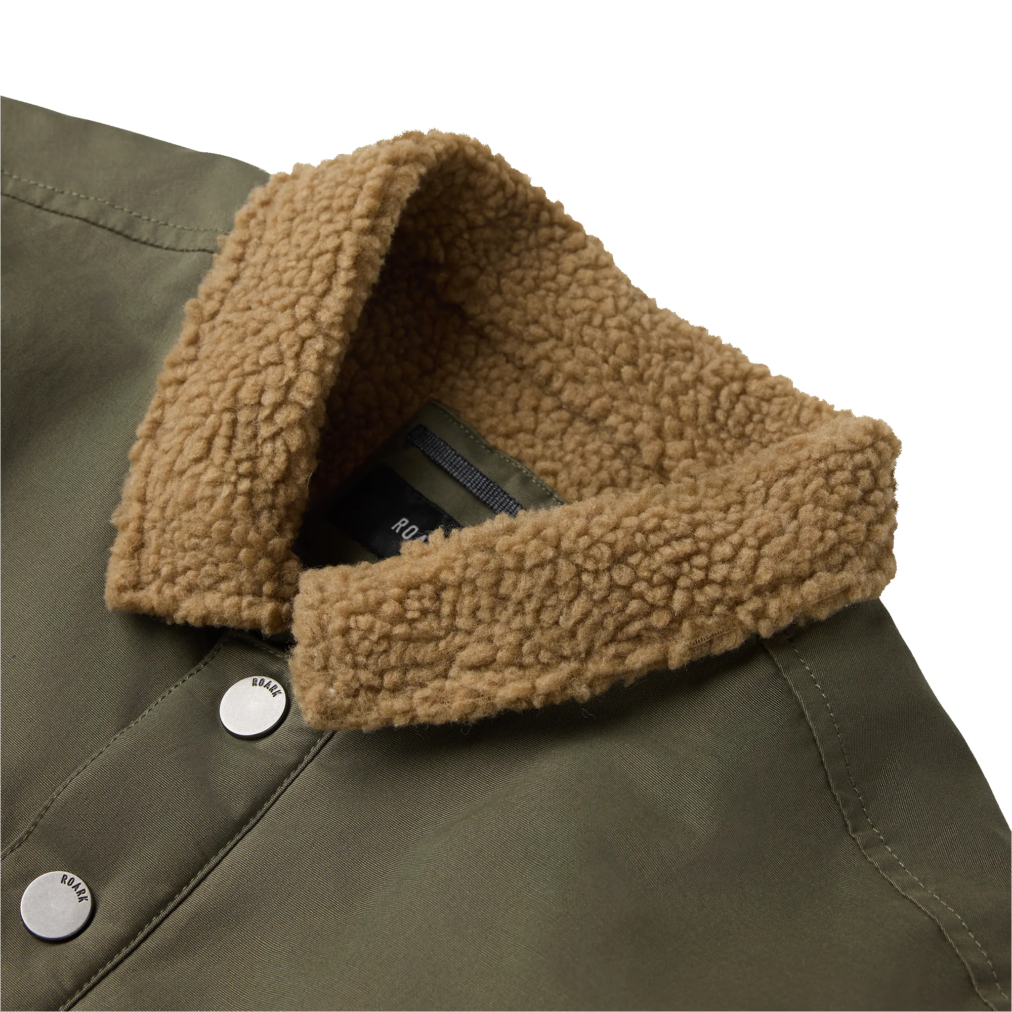 Hebrides 2.0 Sherpa Jacket - Military sold by Roark product image thumbnail 3