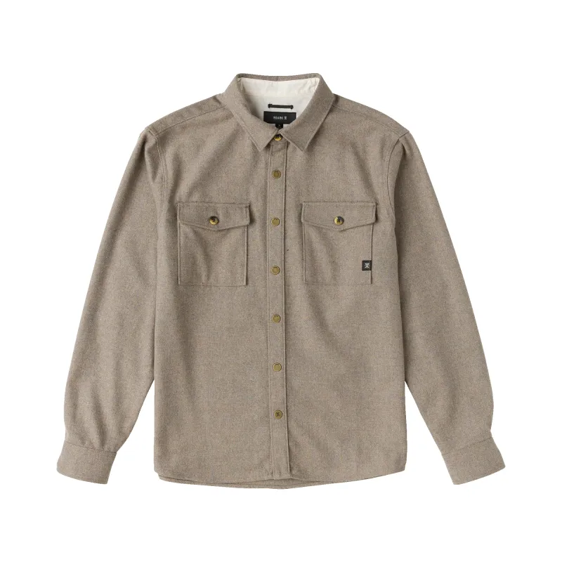 Nordsman 2.0 Long Sleeve Flannel - Dusty Green made by Roark