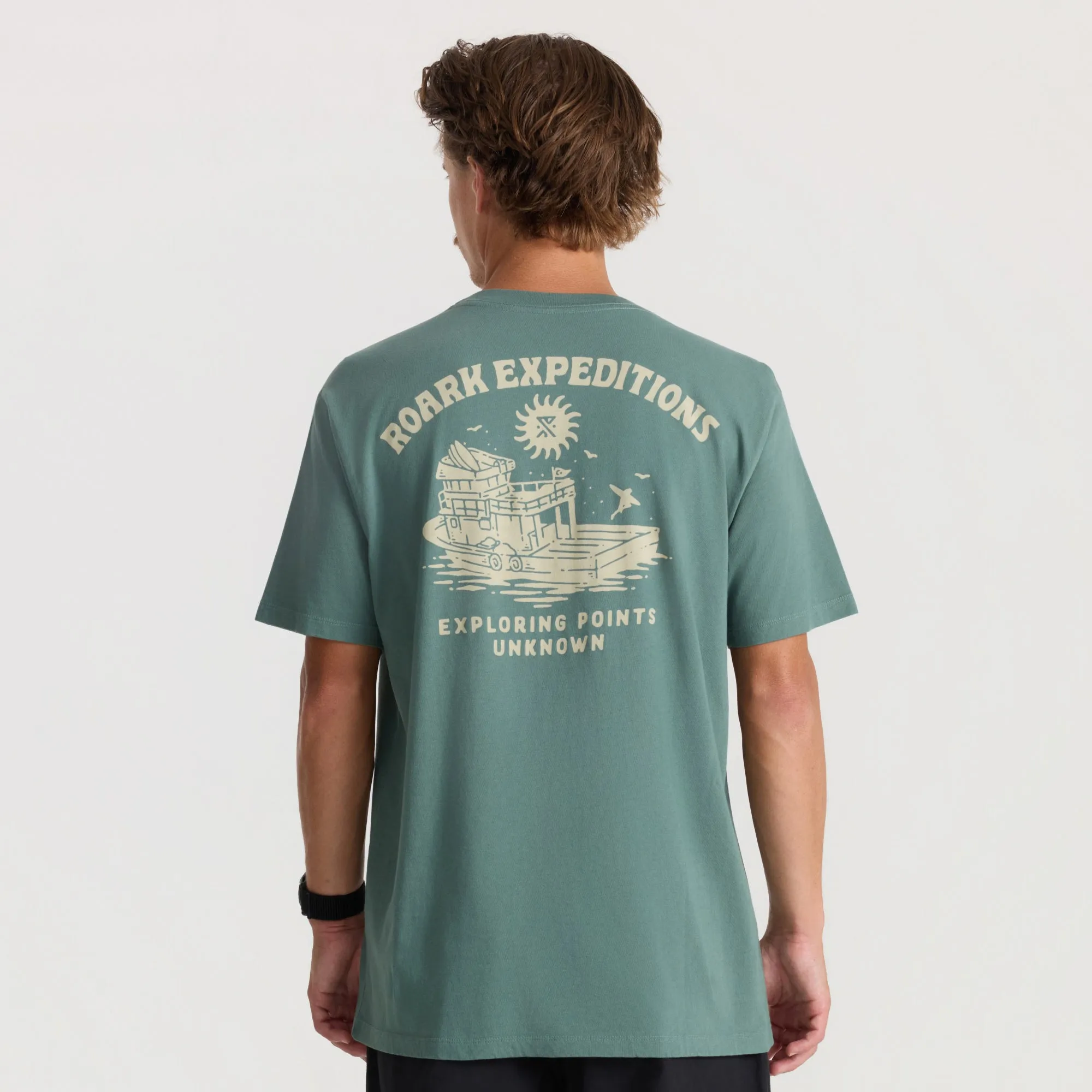 Points Unknown Premium Tee - Slate Green sold by Roark product image thumbnail 3