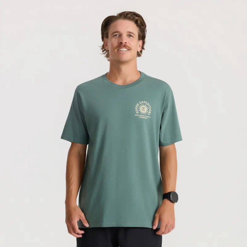 Points Unknown Premium Tee - Slate Green made by Roark