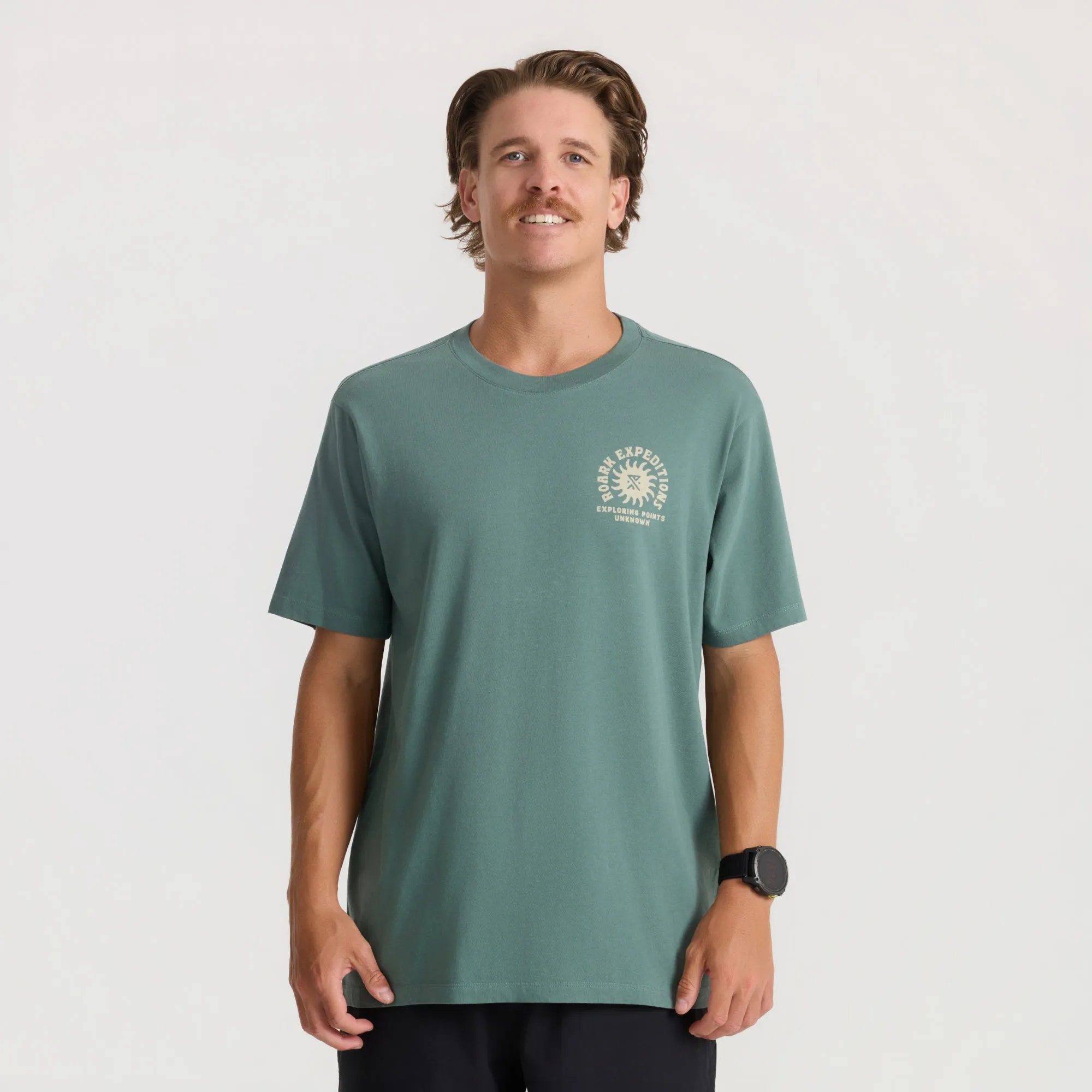 Points Unknown Premium Tee - Slate Green sold by Roark