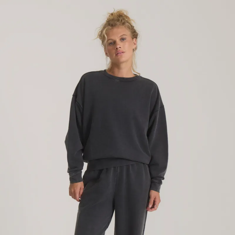Made To Fade Fleece - Vintage Black made by Roark