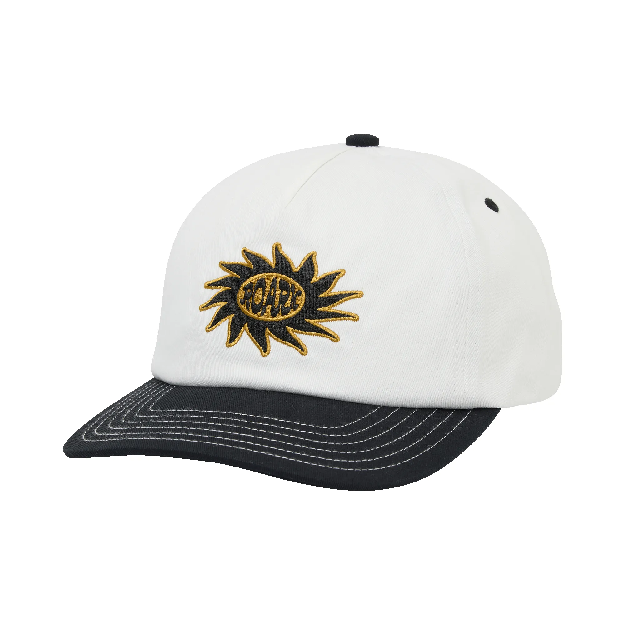 Journey Snapback Hat - White/black sold by Roark product image thumbnail 5