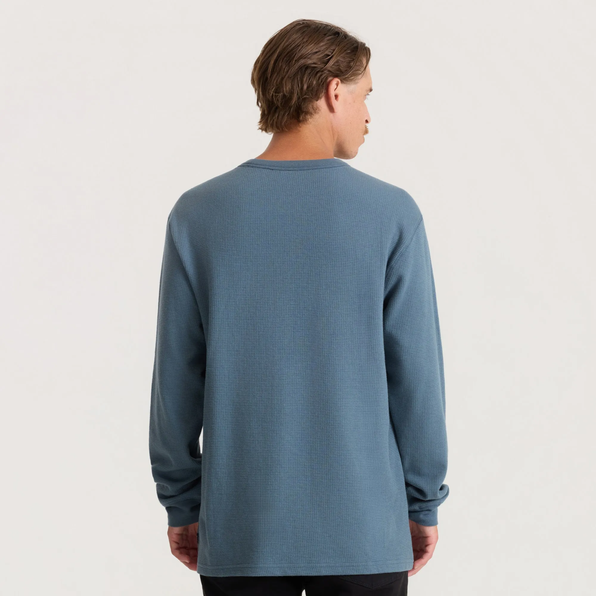 Well Worn Thermal Long Sleeve Tee - Slate sold by Roark product image thumbnail 4