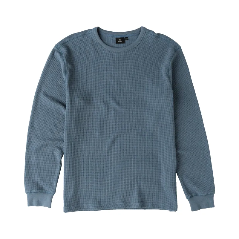 Well Worn Thermal Long Sleeve Tee - Slate made by Roark