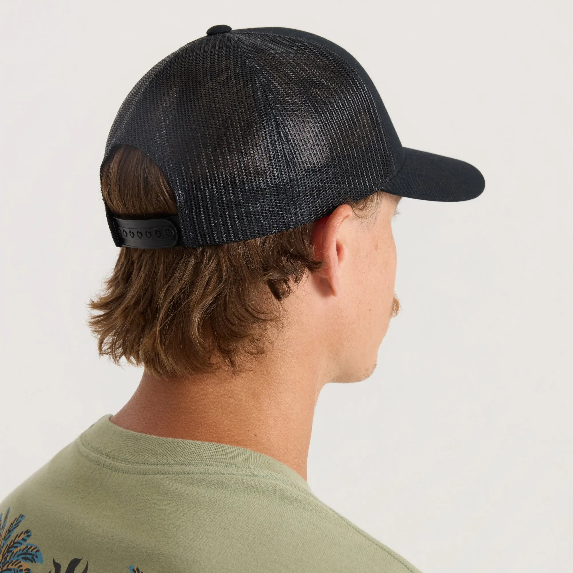Station Trucker Tricamp Snapback Hat - Black sold by Roark product image thumbnail 4
