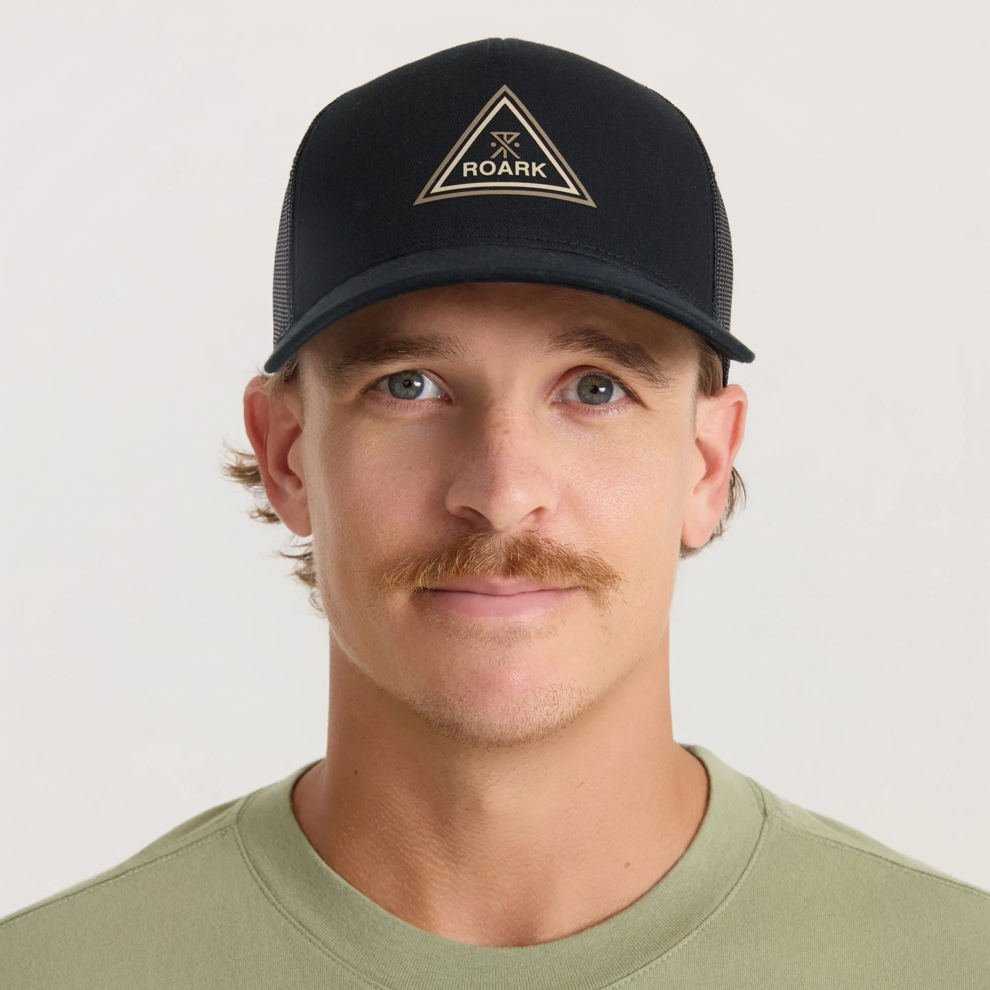 Station Trucker Tricamp Snapback Hat - Black sold by Roark product image thumbnail 2