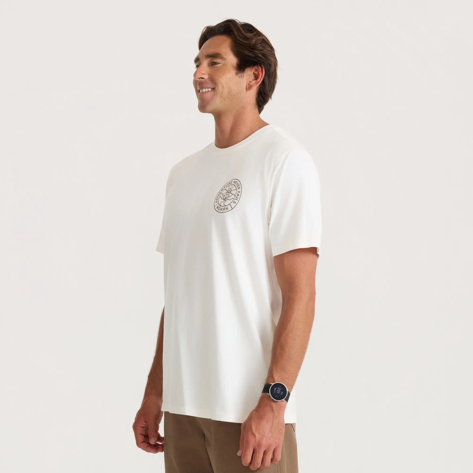 Division Premium Tee - Off White sold by Roark product image thumbnail 3