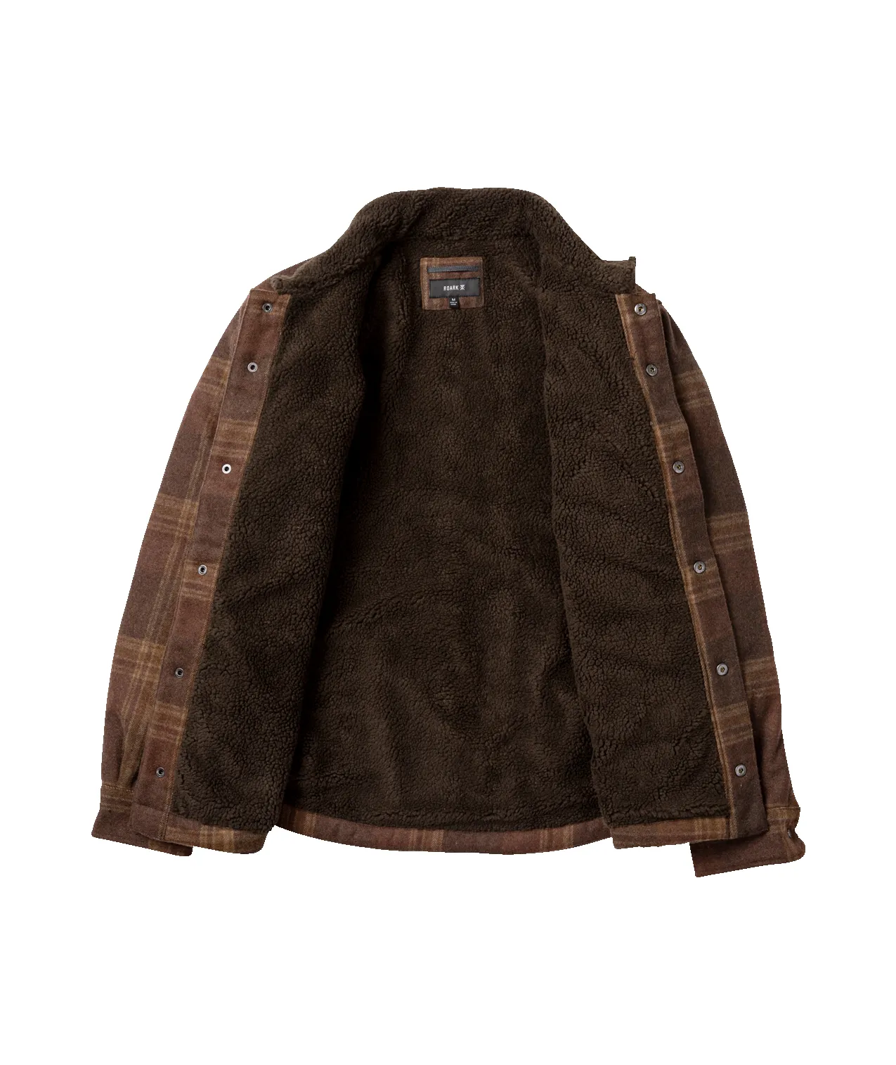 Hebrides 2.0 Sherpa Jacket - Tobacco sold by Roark product image thumbnail 2