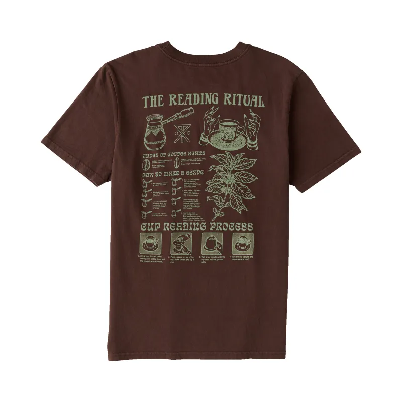 Reading Ritual Premium Tee - Tobacco made by Roark
