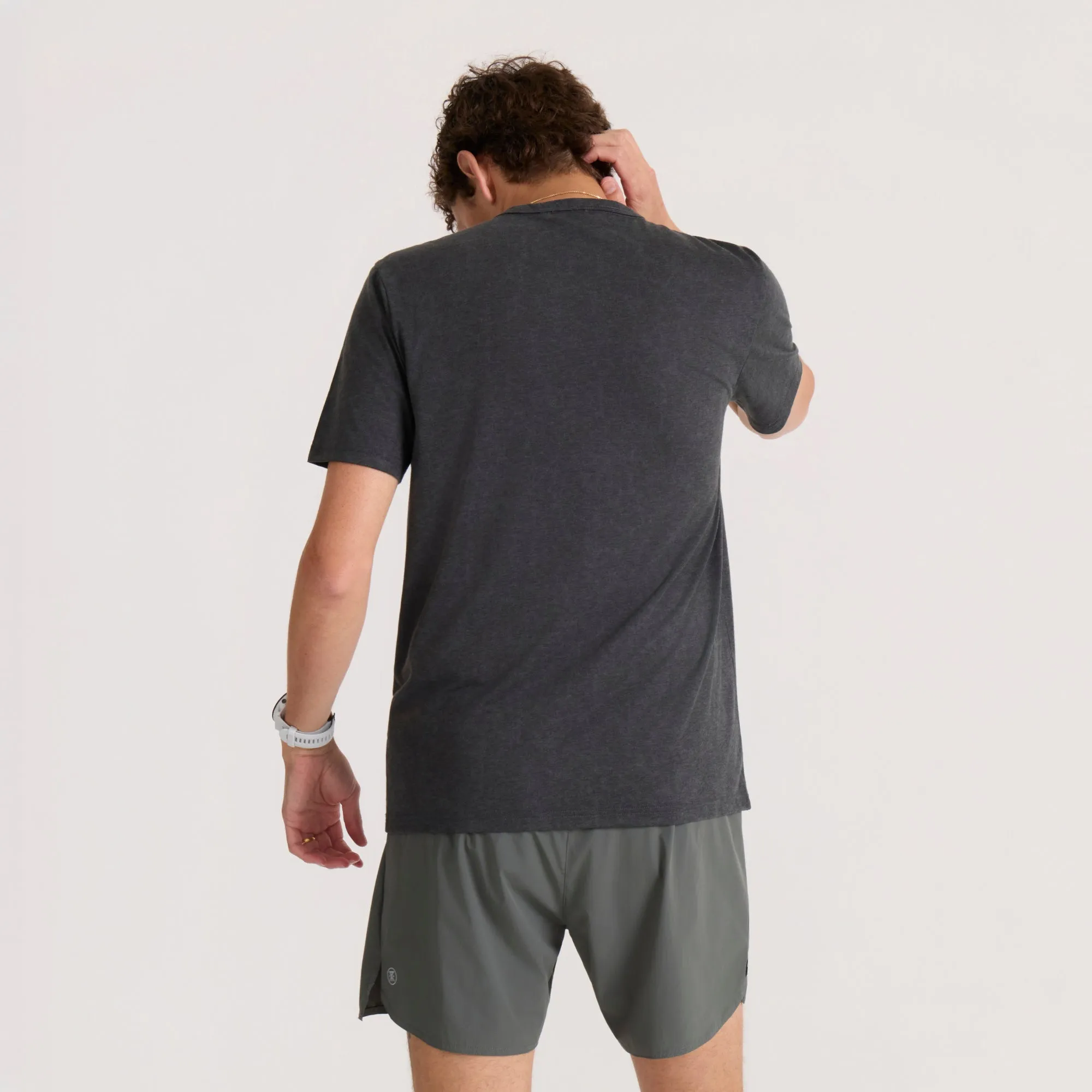 Mathis Active Short Sleeve Tee - Onyx sold by Roark product image thumbnail 5